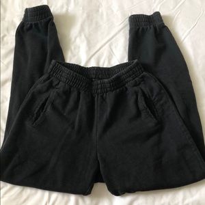 John Galt/Brandy Melville Black Joggers